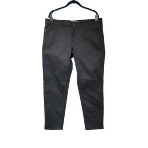 Calvin Klein Women's Jeans Brushed Cotton Size 14 Ankle Skinny Jeans Gray